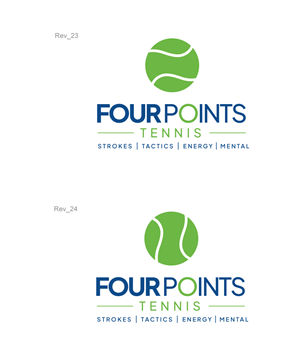 Logo Design by rgb01 for Four Points Tennis, LLC | Design: #34670112