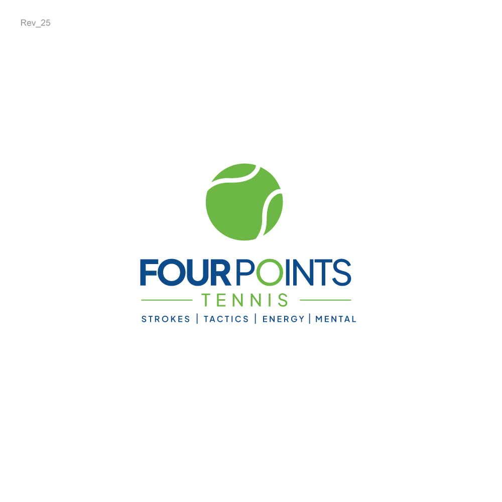 Logo Design by rgb01 for Four Points Tennis, LLC | Design: #34670160
