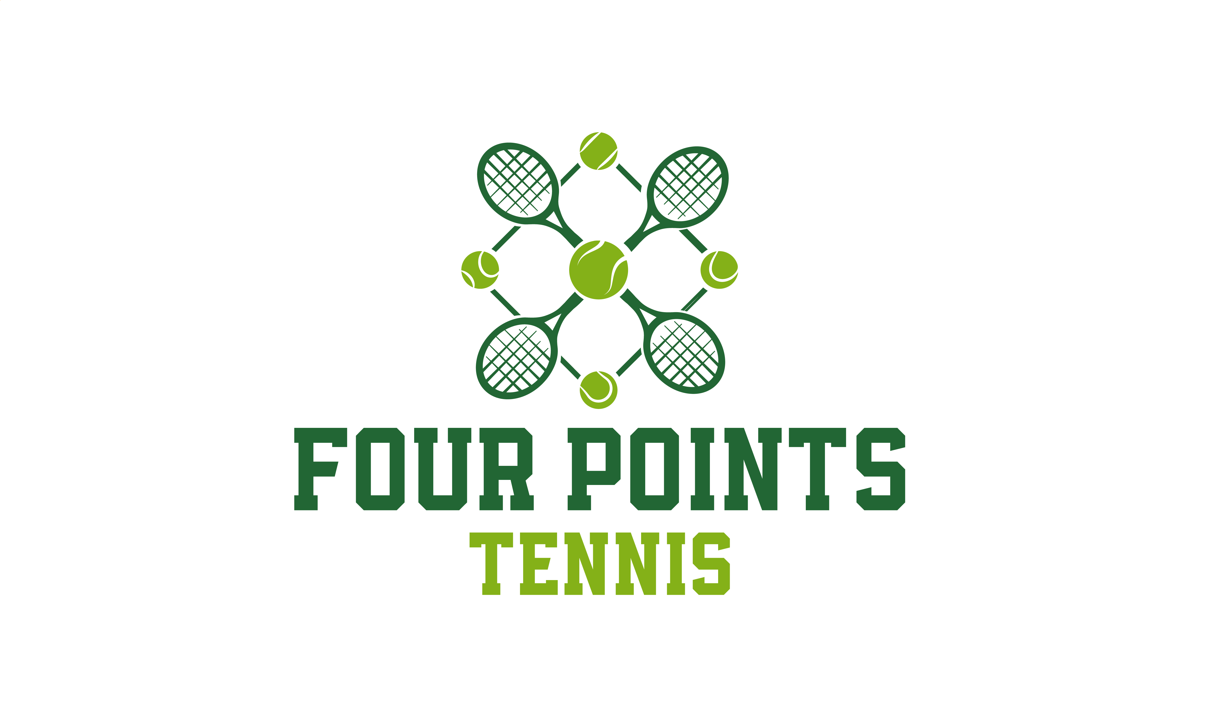 Logo-Design von Rickyy für Four Points Tennis, LLC | Design #34645395