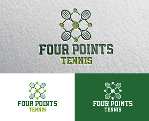 Logo Design by Rickyy for Four Points Tennis, LLC | Design: #34645397