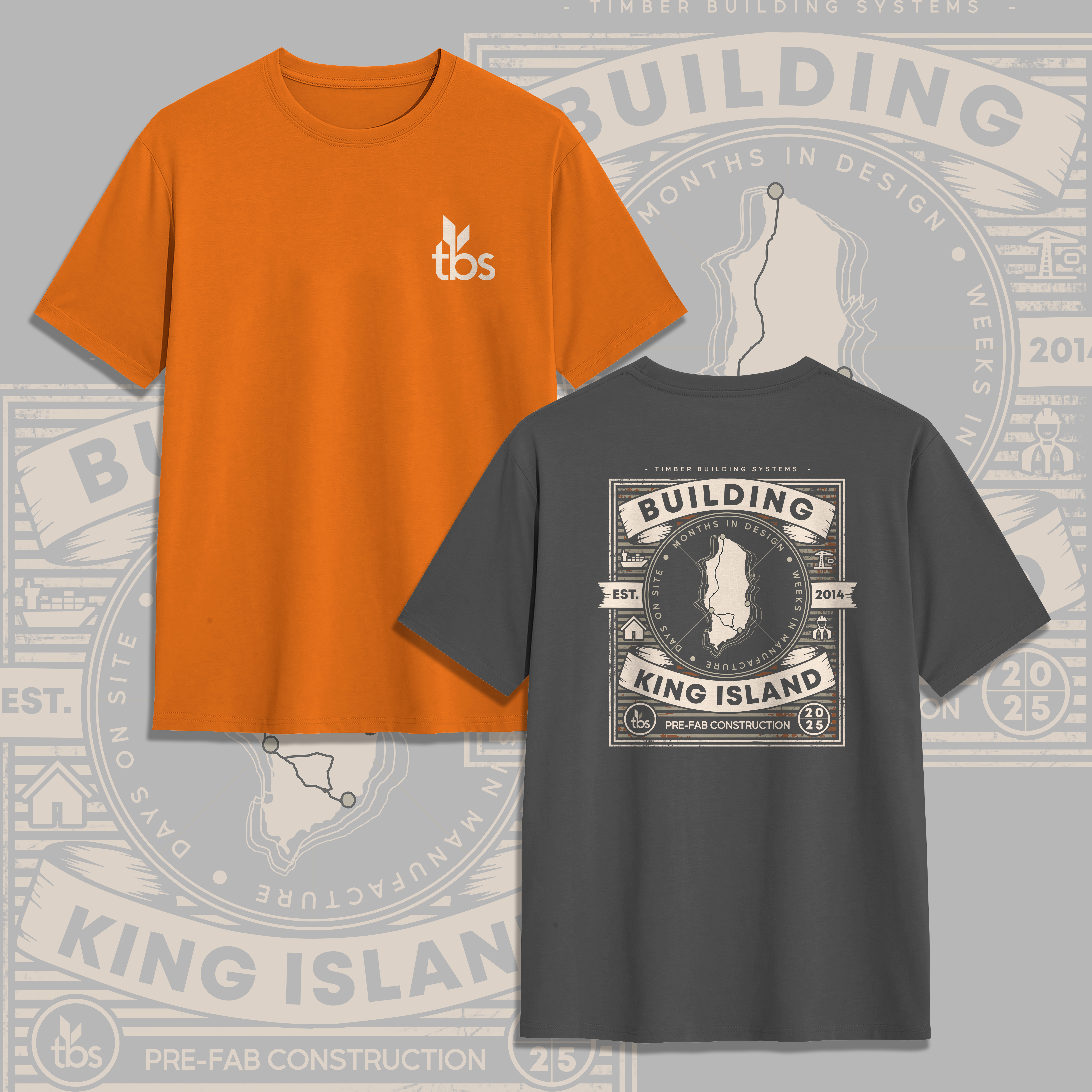 Diseño de Camiseta por V FOUR Design para Timber Building Systems | Diseño #34649966
