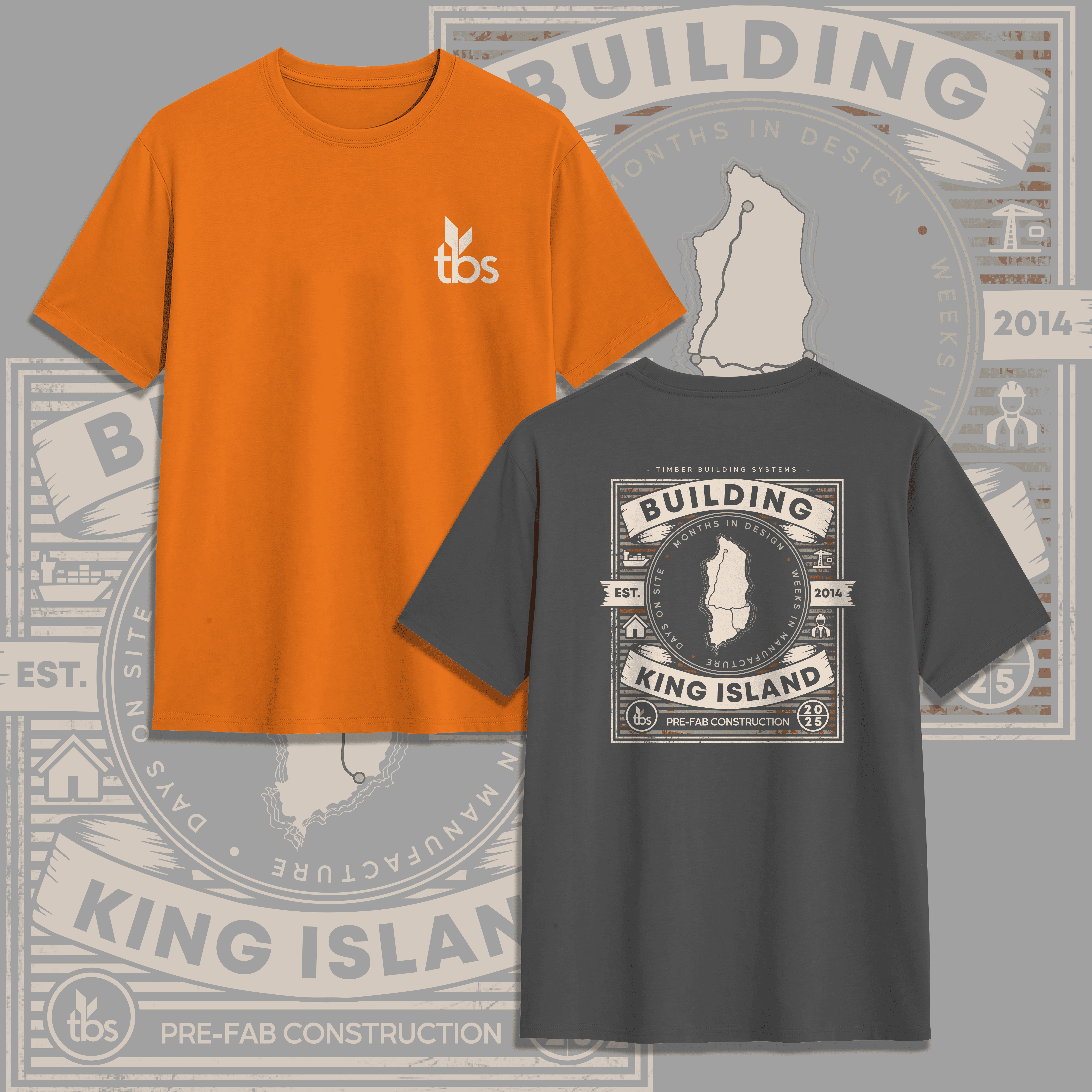 T-shirt Design by V FOUR Design for Timber Building Systems | Design #34672920