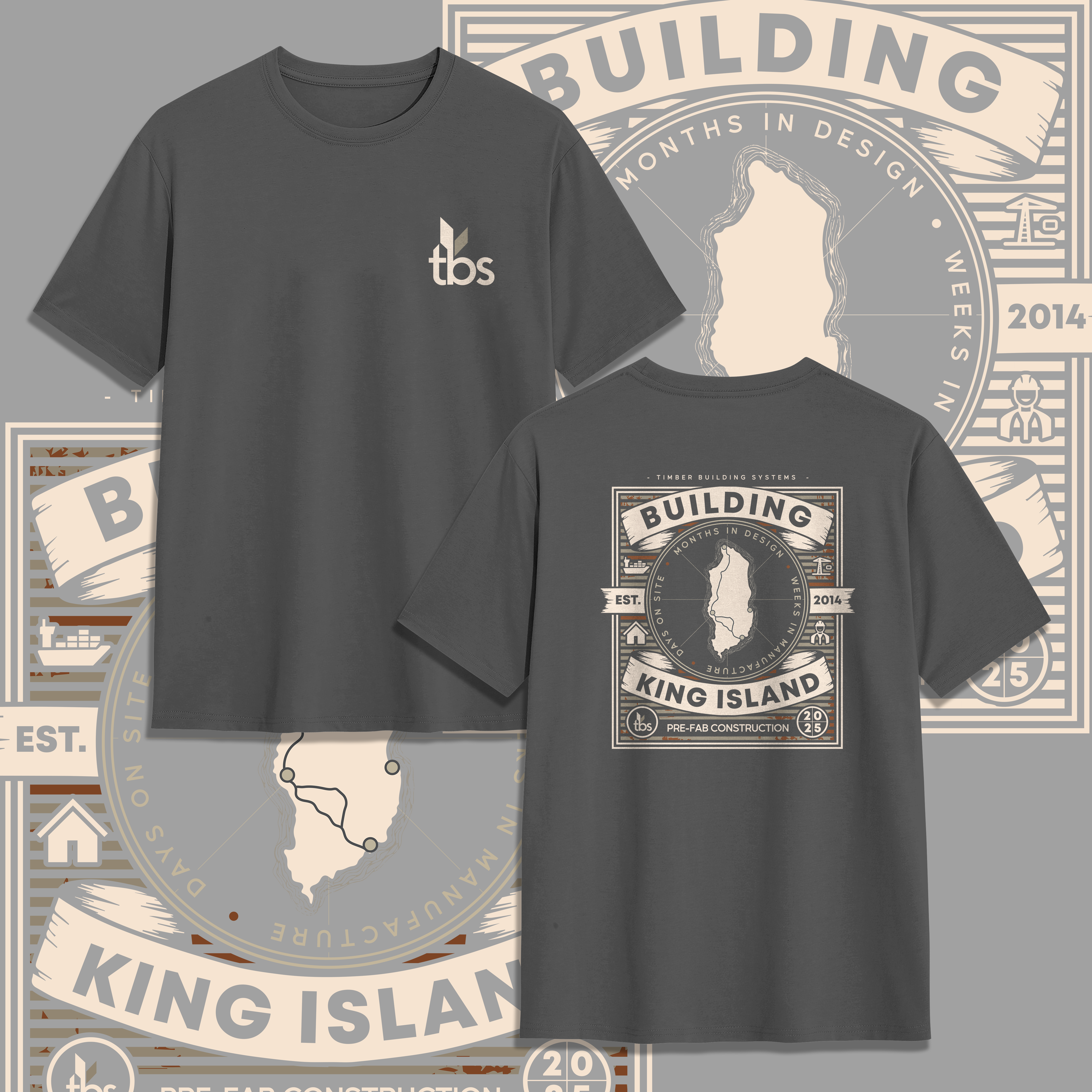 Diseño de Camiseta por V FOUR Design para Timber Building Systems | Diseño #34673839