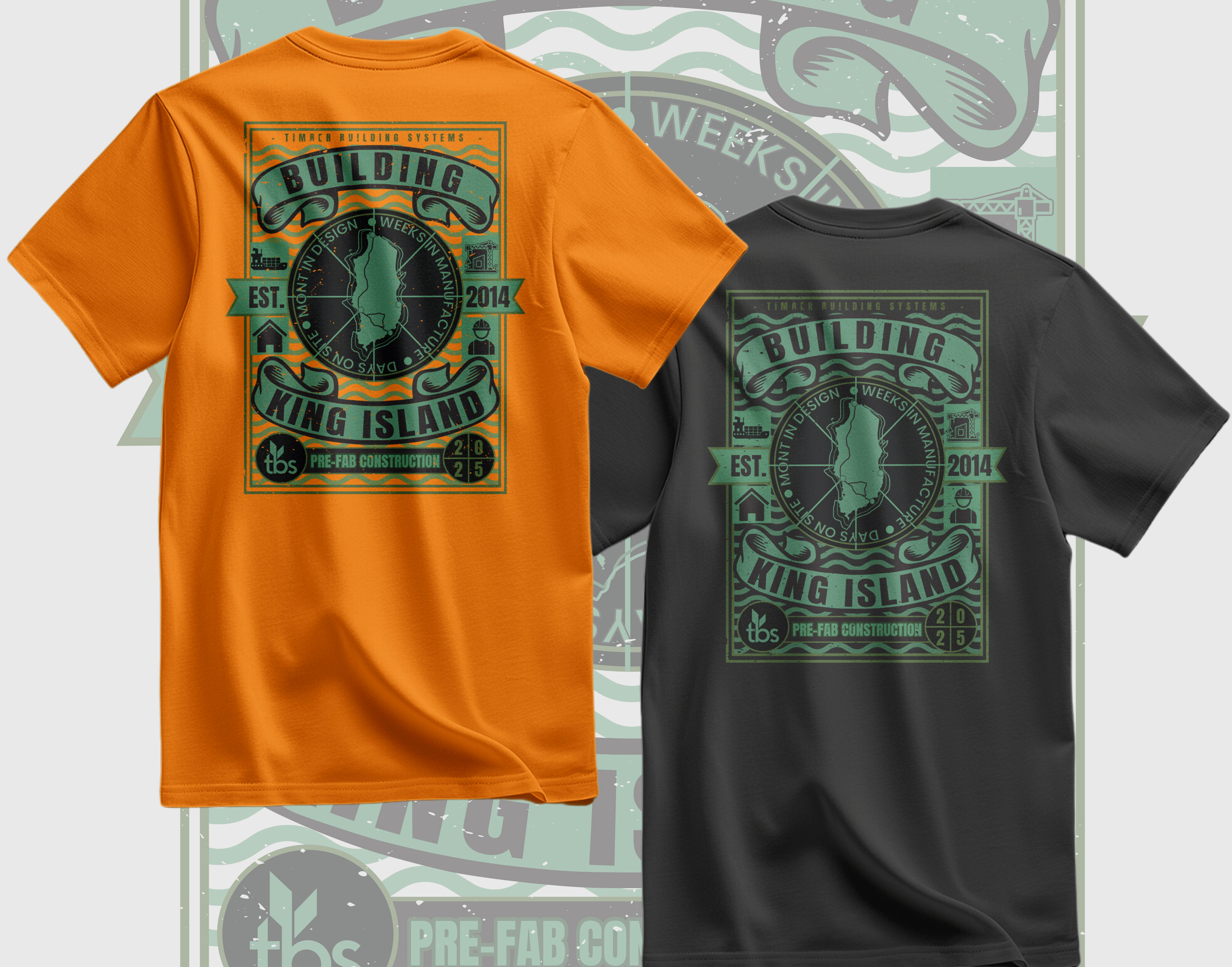 T-shirt Design by Art Boy14 for Timber Building Systems | Design #34640250