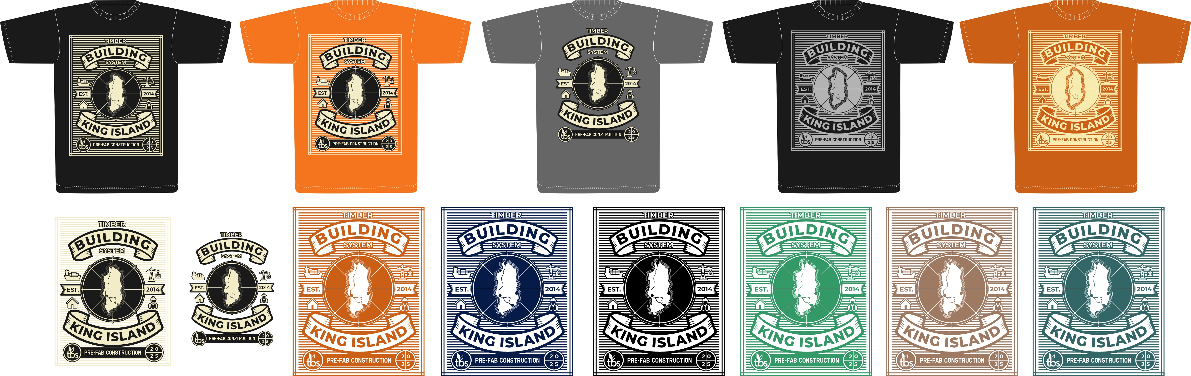 T-shirt Design by A10 for Timber Building Systems | Design #34637013