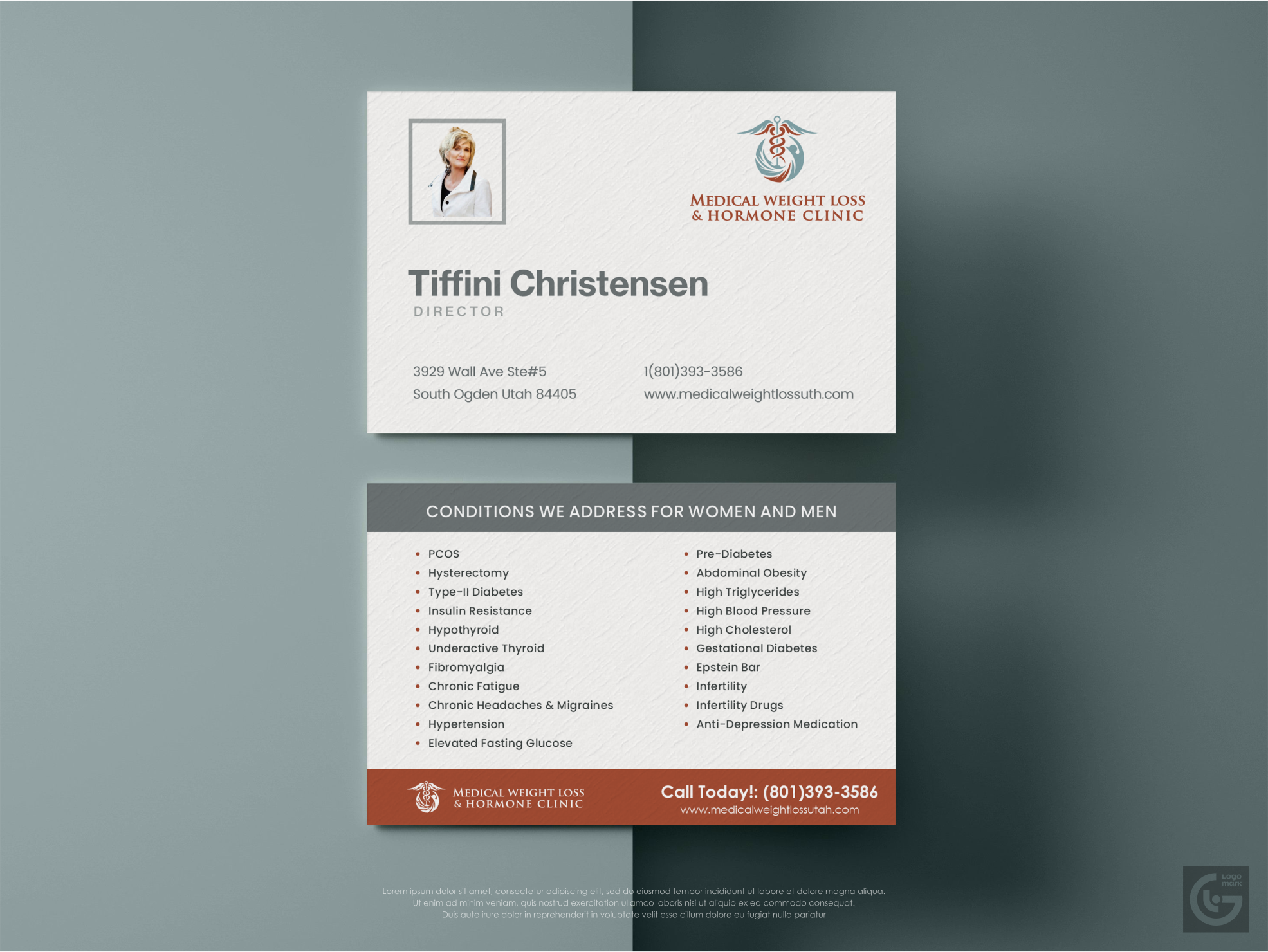 Business Card Design by the blue for this project | Design #34646923