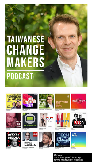 Podcast Design by AnninWonderland for Taiwanese Change Makers | Design: #34654210
