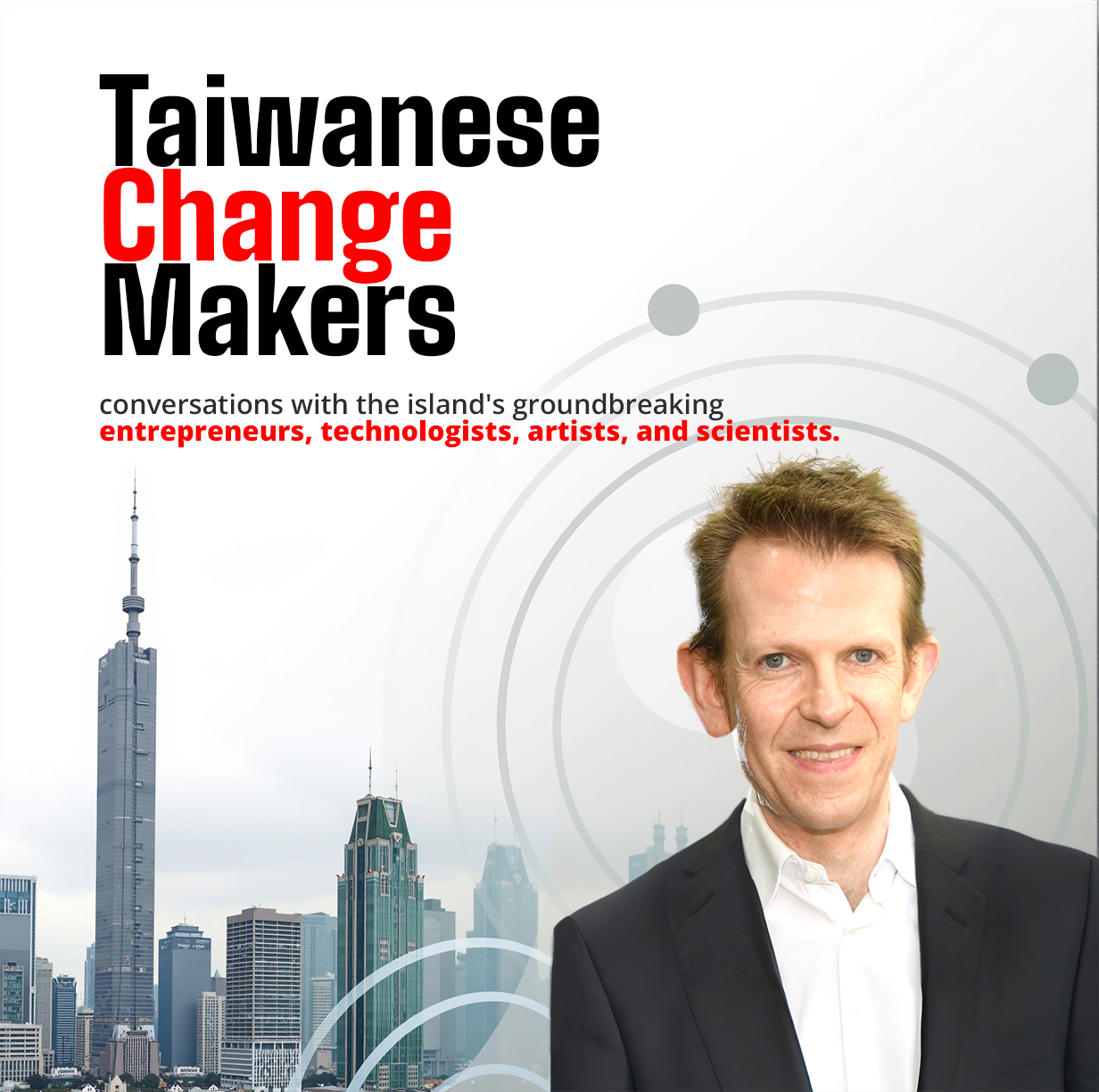Podcast Design by Ramamoorthi Annadurai for Taiwanese Change Makers | Design #34642709