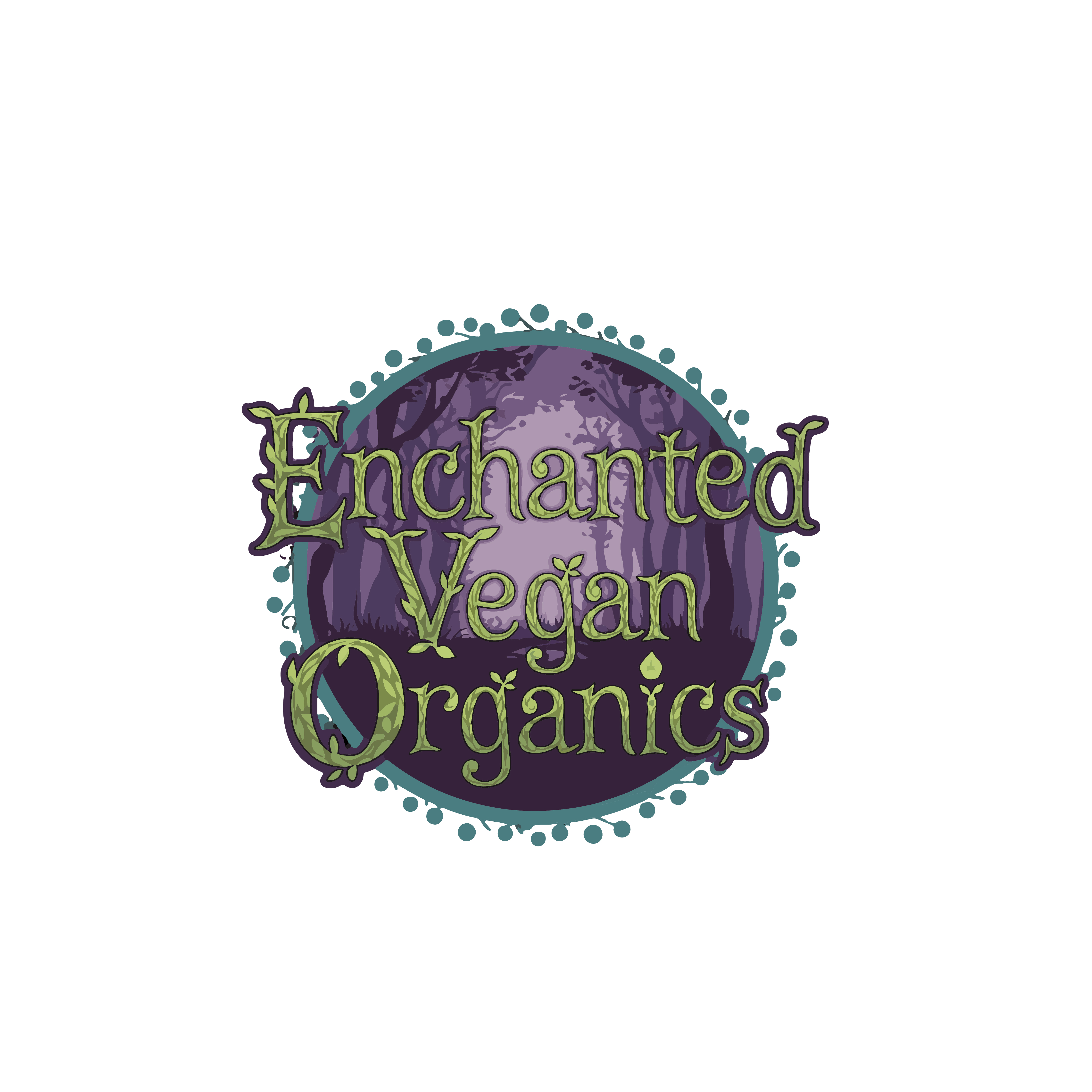 Logo Design by Shariqology for Enchanted Vegan Organics LLC | Design #34644833