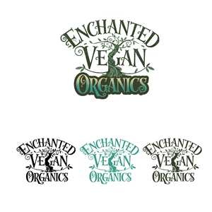 Logo Design by Shariqology for Enchanted Vegan Organics LLC | Design: #34644907