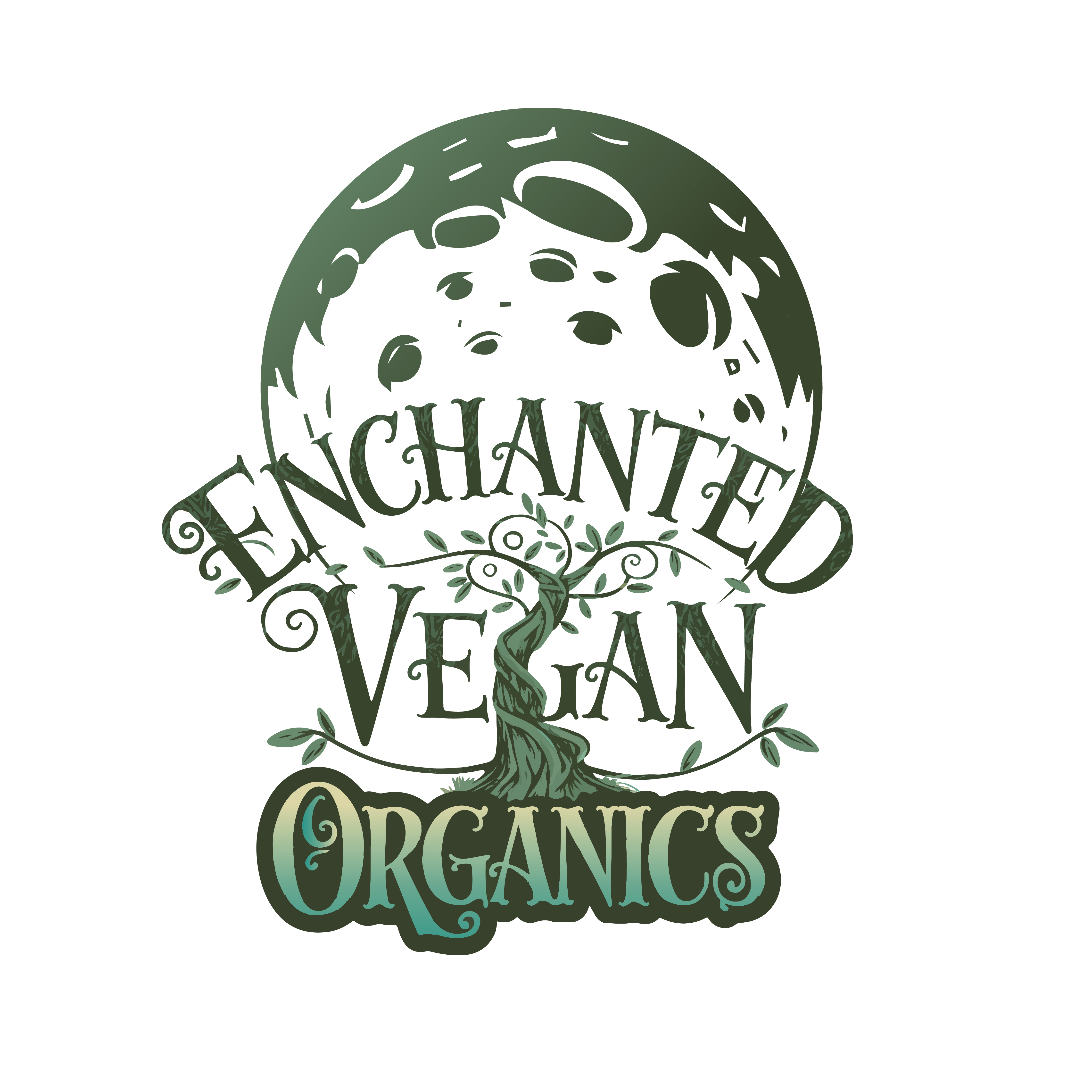 Logo Design by Shariqology for Enchanted Vegan Organics LLC | Design #34656110