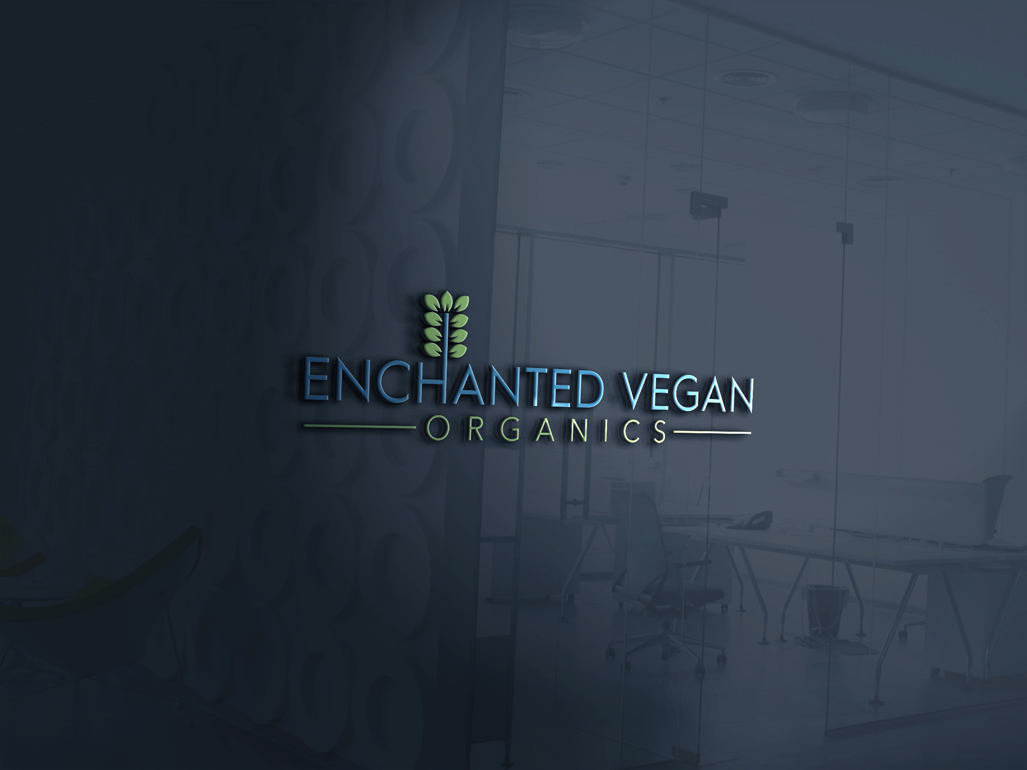 Logo Design by Designer-Sunji for Enchanted Vegan Organics LLC | Design #34657311