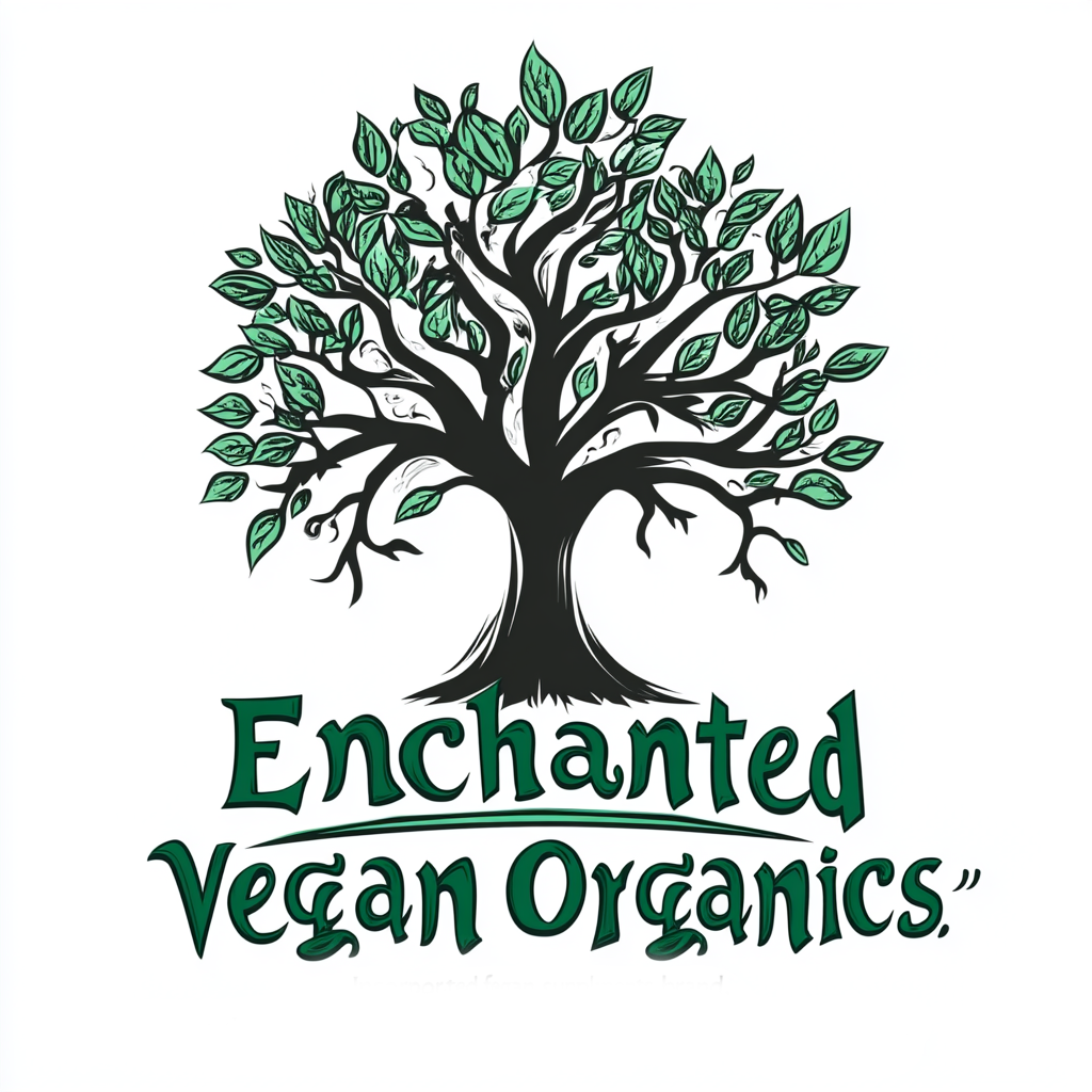 Logo Design by Ziyab Khan for Enchanted Vegan Organics LLC | Design #34650245