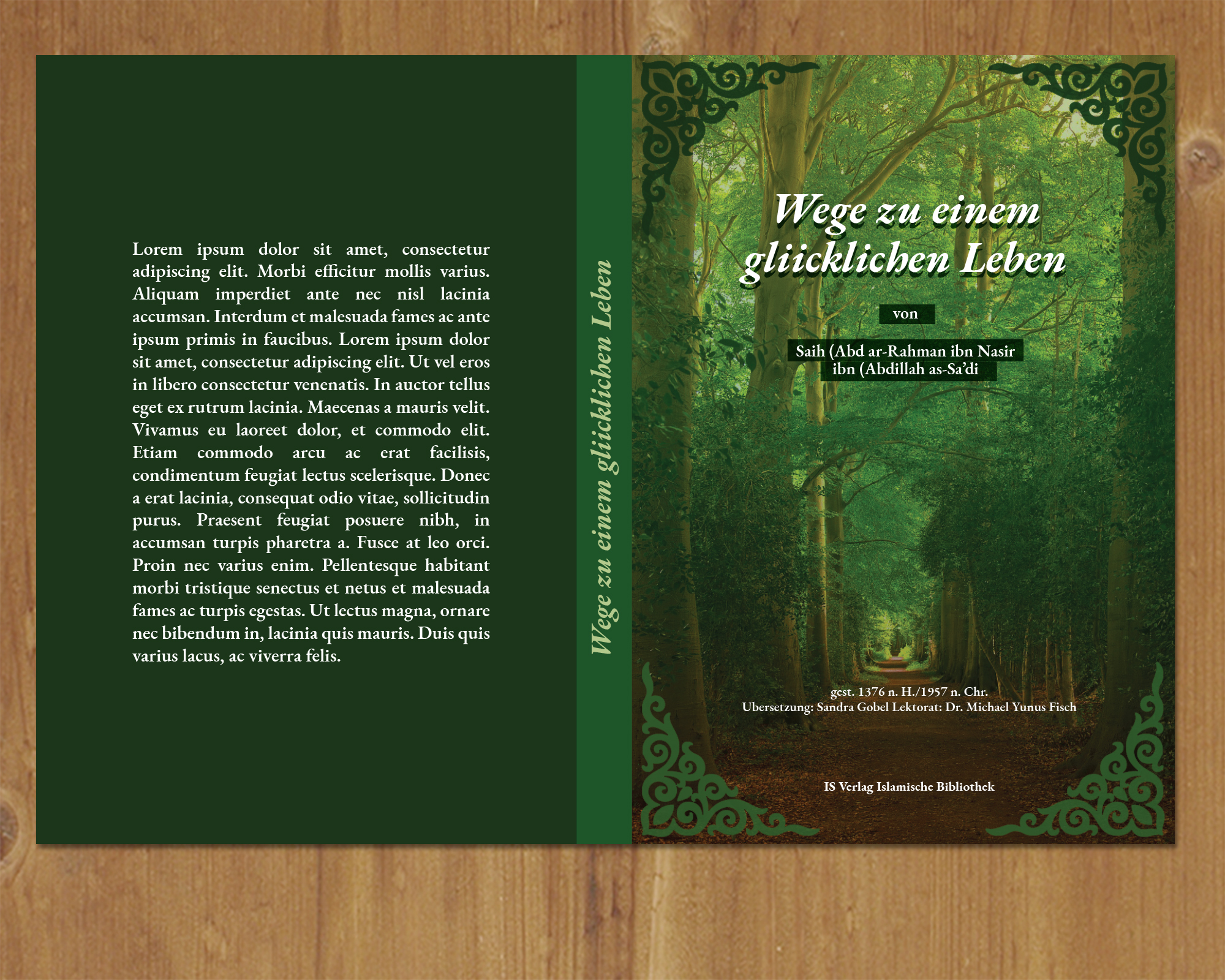 Buchumschlag Design von MNM für IB Verlag Abderrahim Khouja | Design #34645823