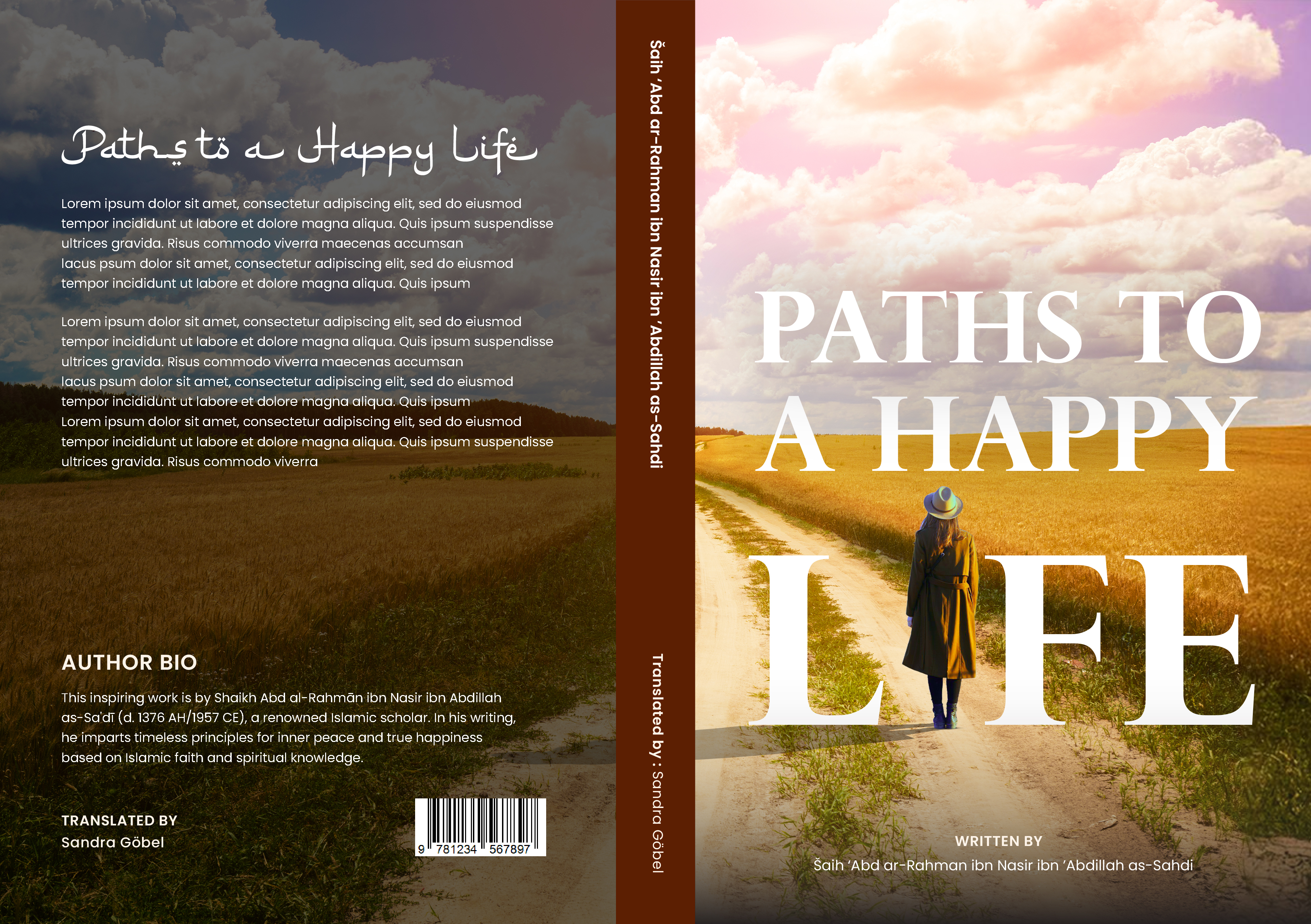 Book Cover Design by Creative Slices for IB Verlag Abderrahim Khouja | Design #34683443
