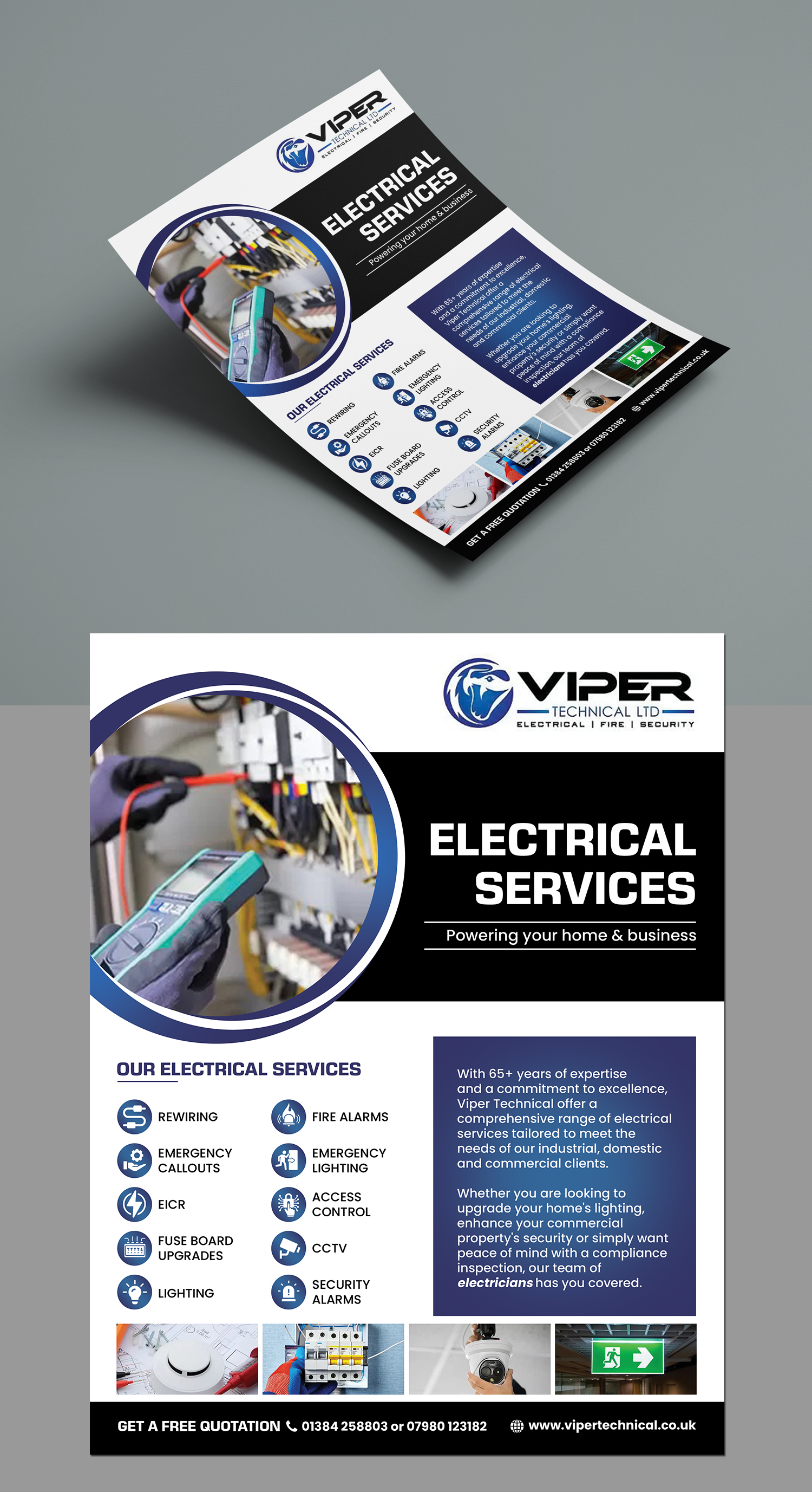 Diseño de Flyer por BLUE WINGS para este proyecto | Diseño #34673174