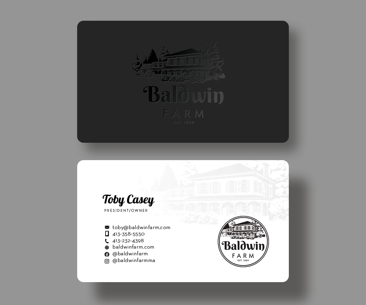 Business Card Design by Andrés Sebastián for this project | Design #34647848