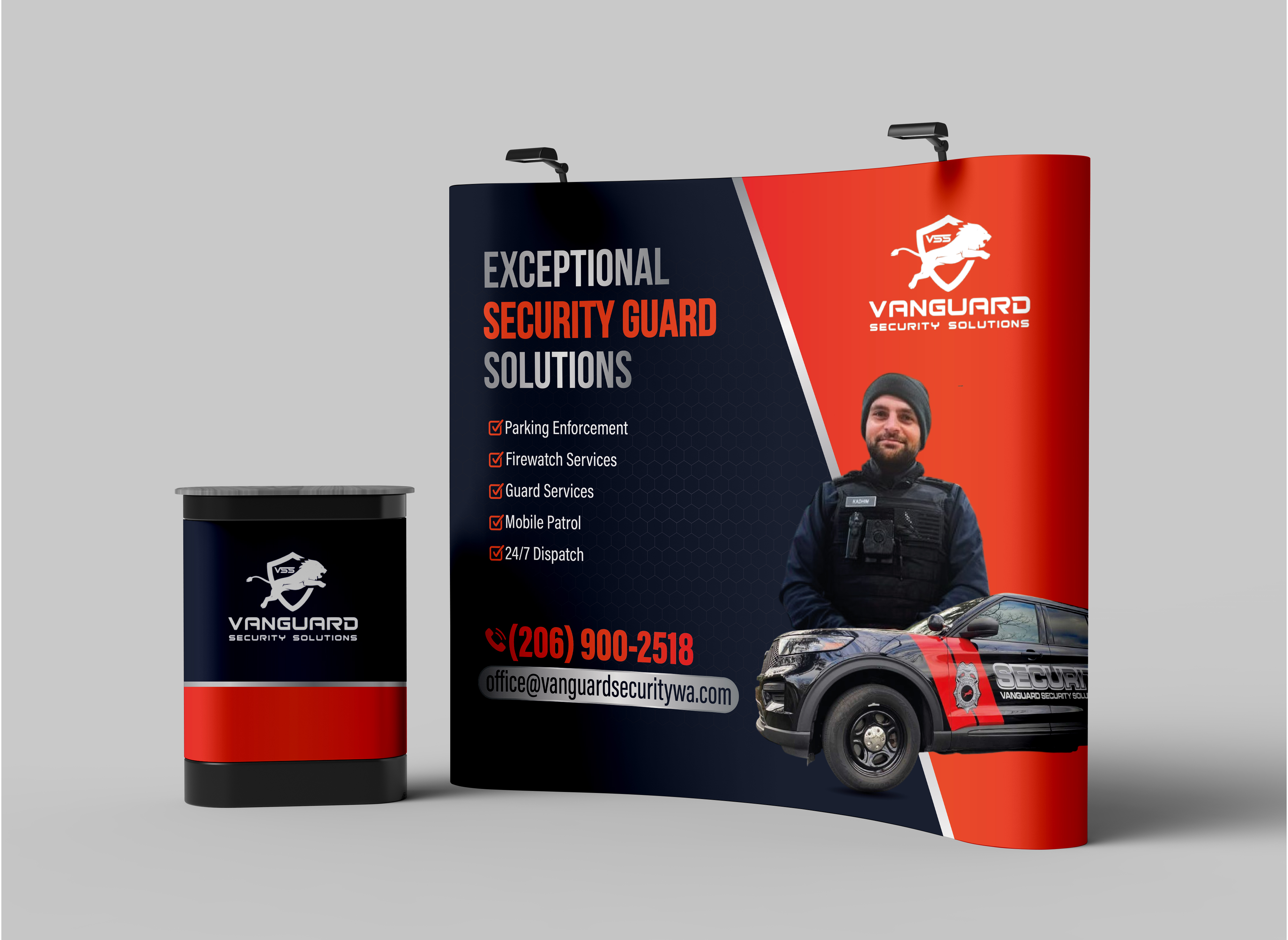Trade Show Booth Design by Adi GFX for K9 Group | Design #34669231