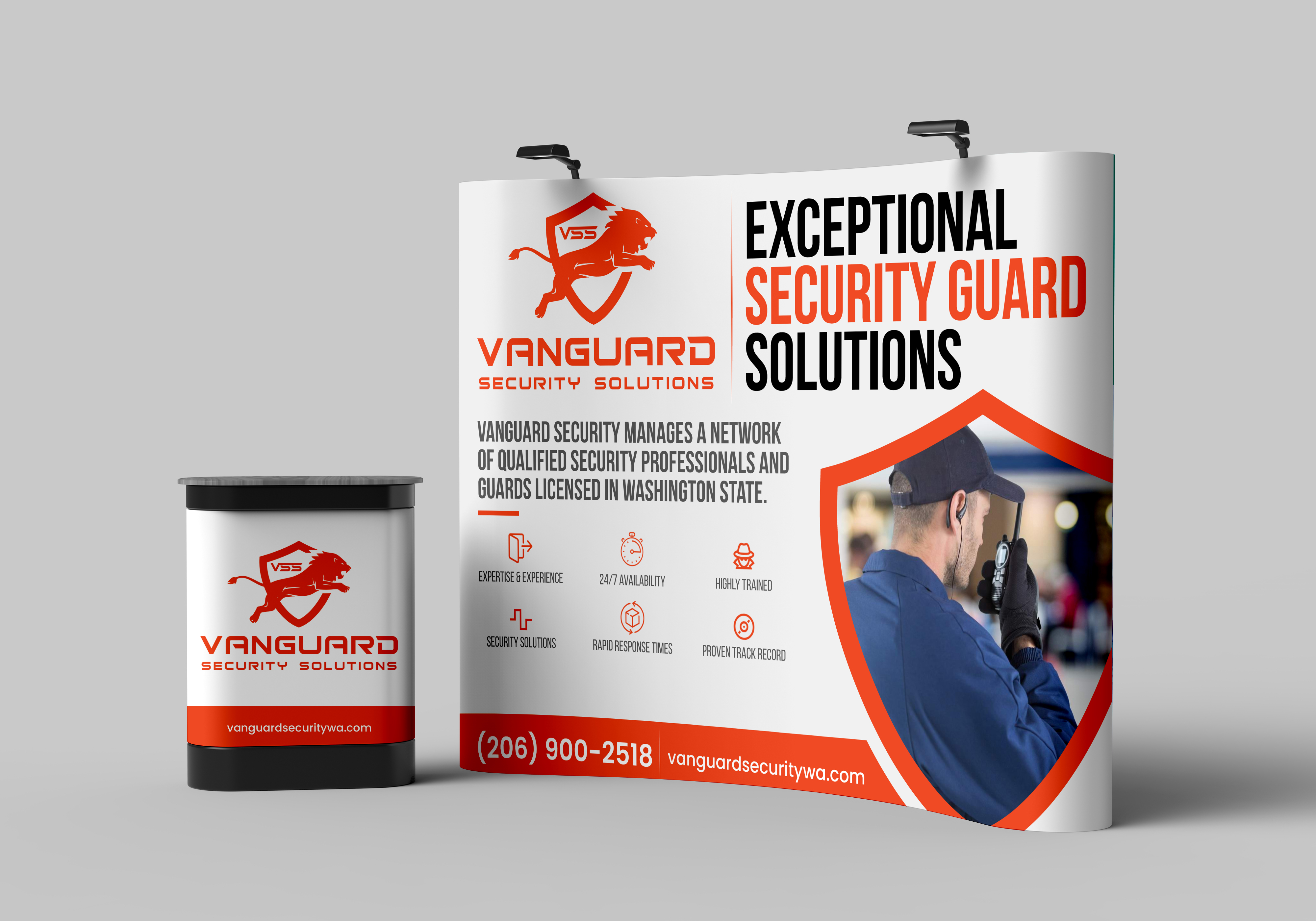 Trade Show Booth Design by VCreativeidea for K9 Group | Design #34663429