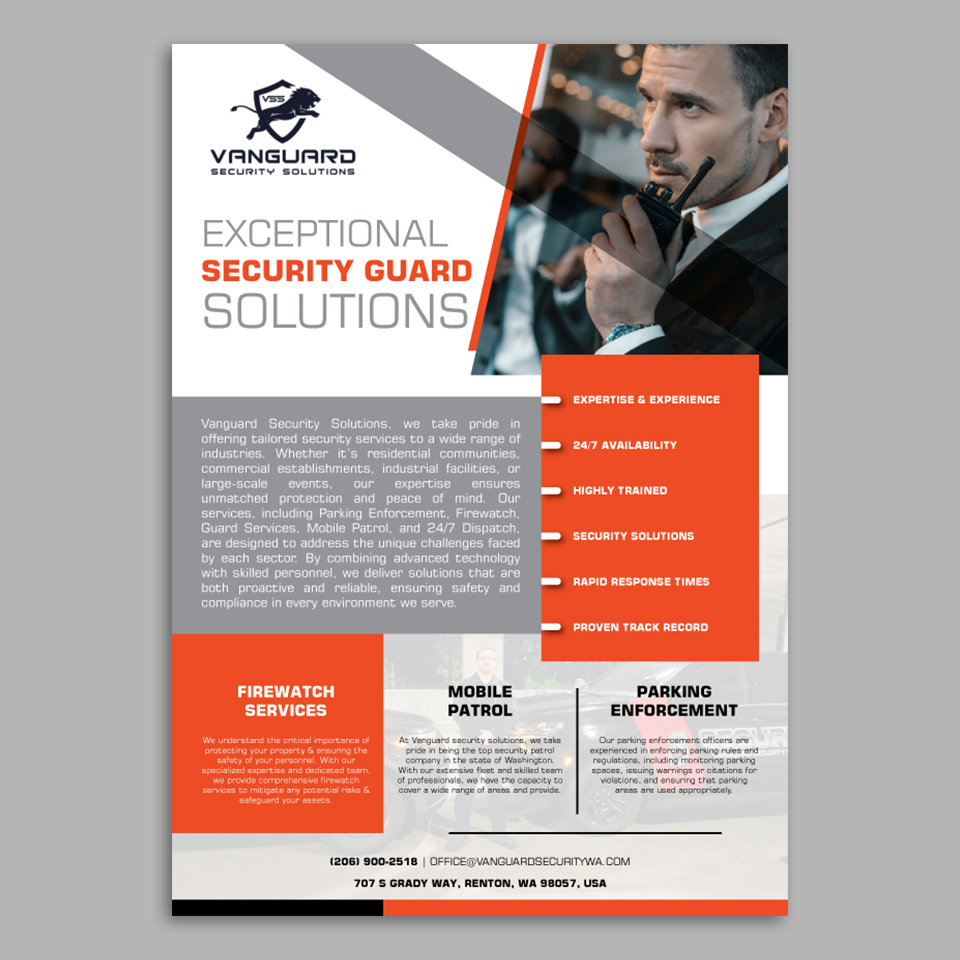 Flyer Design by YourLogoMaster for K9 Group | Design #34654223
