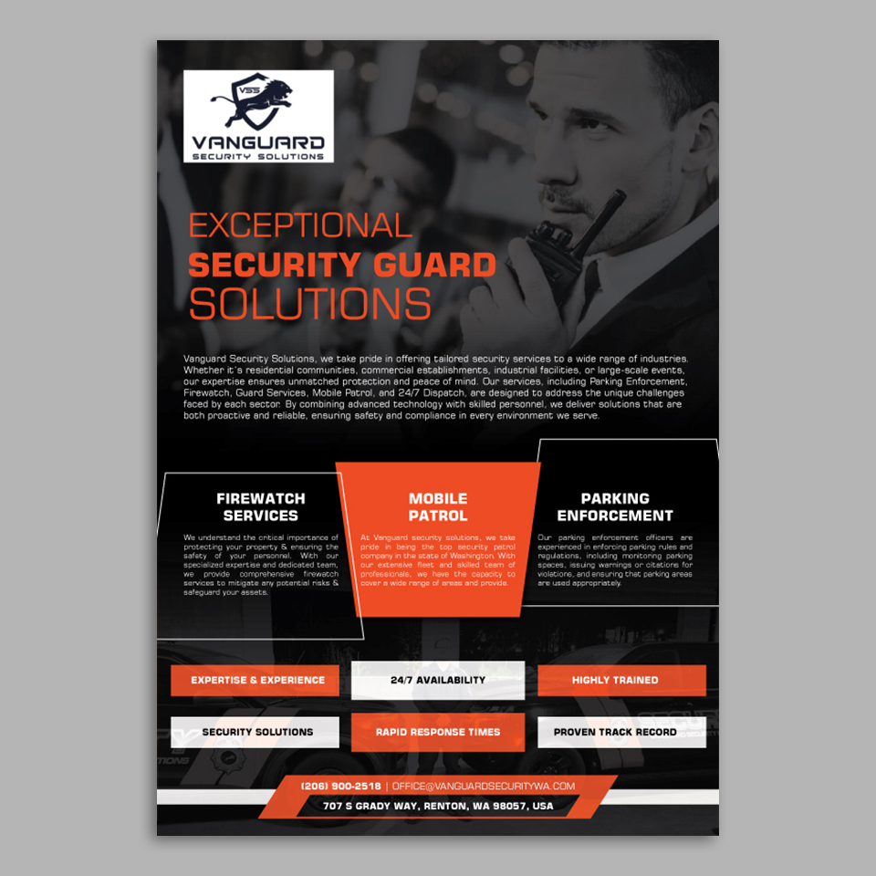 Flyer Design by YourLogoMaster for K9 Group | Design #34654224