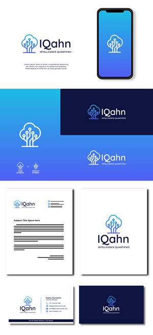 Logo Design by Zaid Al Faqih for IQahn | Design: #34661709