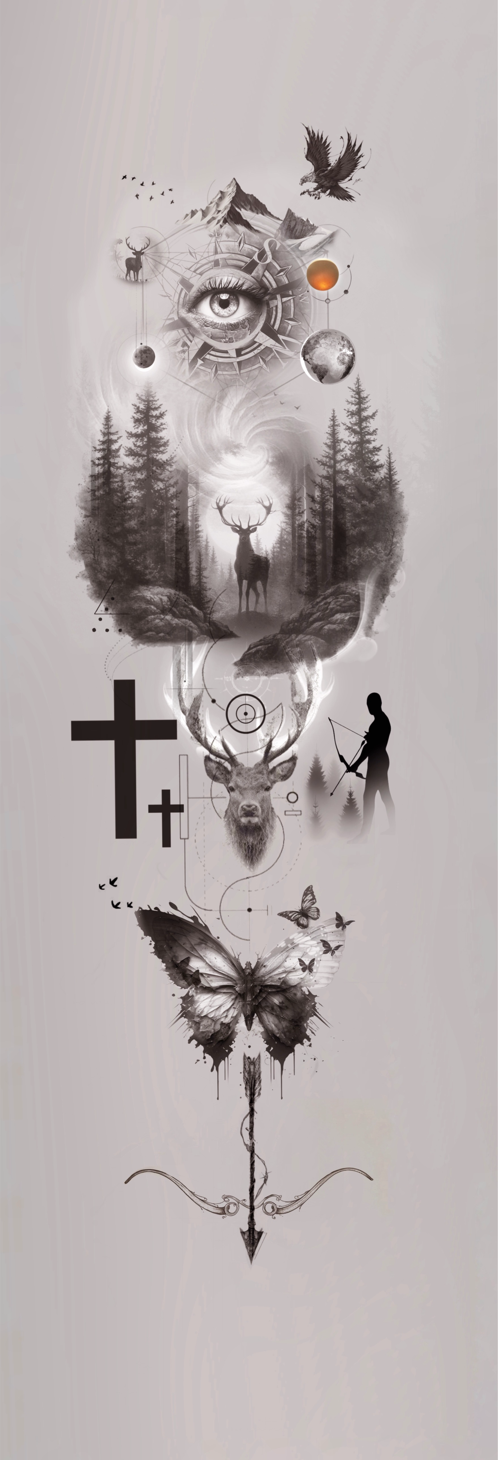 Tattoo Design by eCCe for this project | Design #34664855