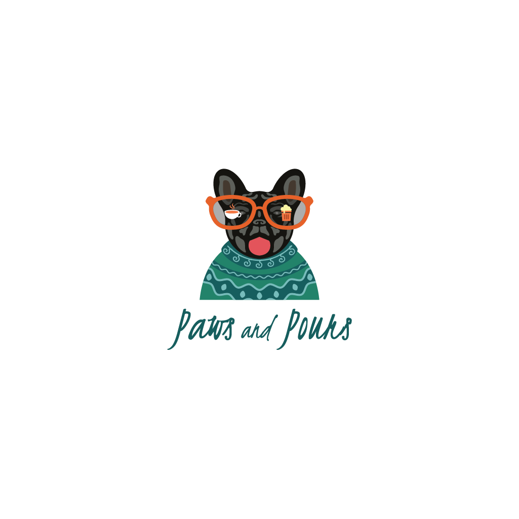 Logo Design by Jerwin Intac for Paws and Pours | Design #34674372