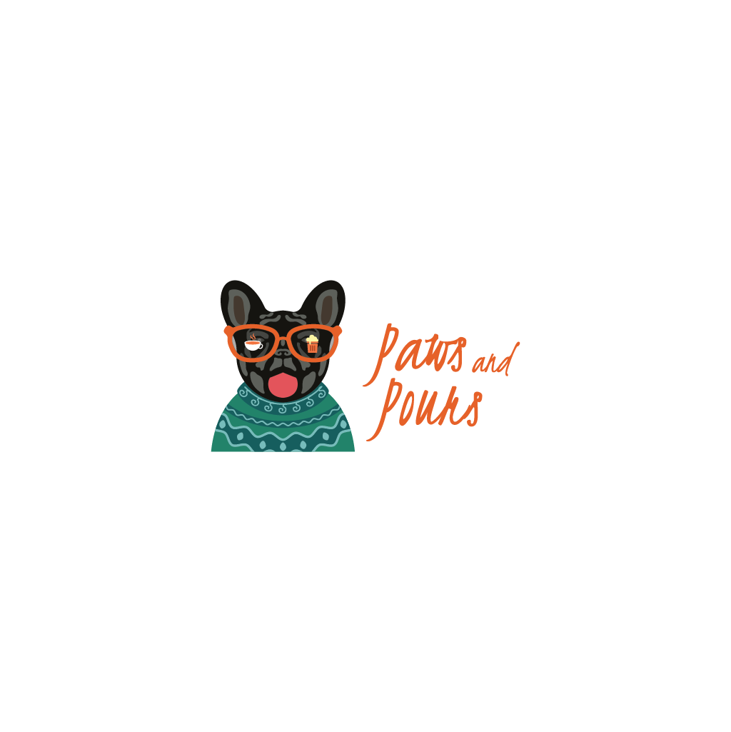 Logo Design by Jerwin Intac for Paws and Pours | Design #34680109