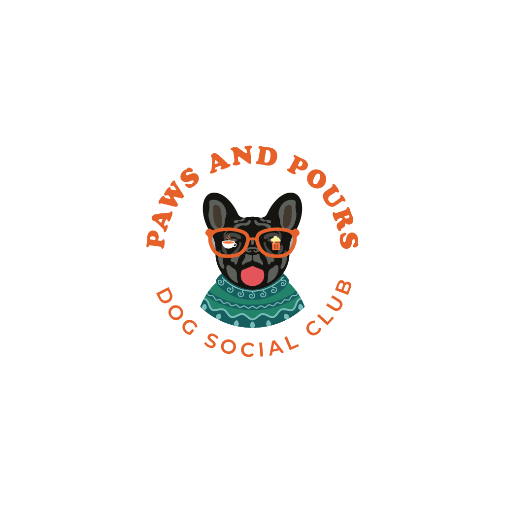 Logo Design by Jerwin Intac for Paws and Pours | Design #34689712