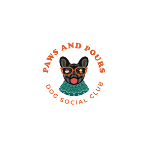 Logo Design by Jerwin Intac for Paws and Pours | Design: #34689712