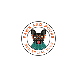 Logo Design by Jerwin Intac for Paws and Pours | Design: #34689713