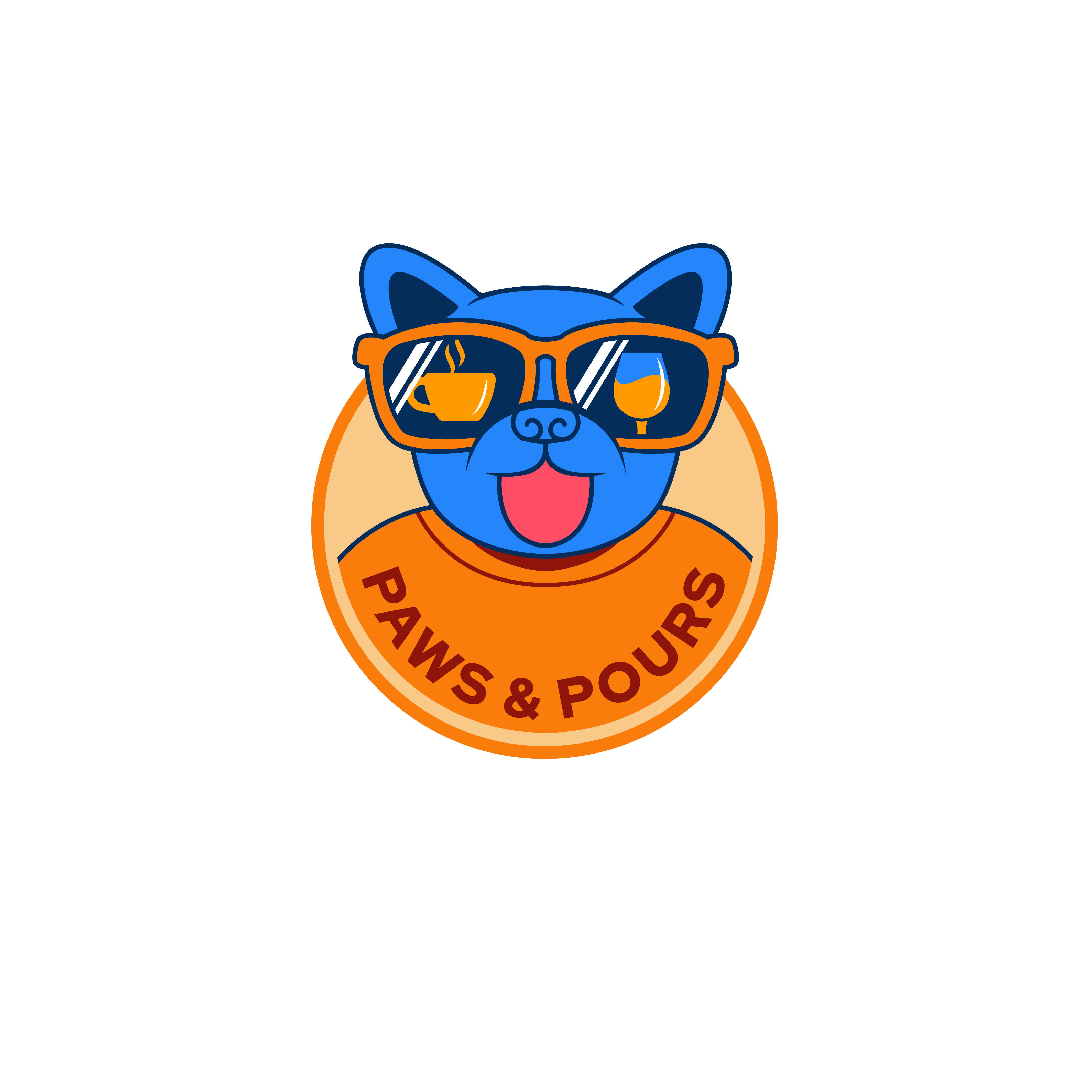 Logo Design by PaoloP for Paws and Pours | Design #34652506