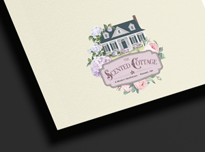 Logo for a Perfume Boutique called The Scented Cottage