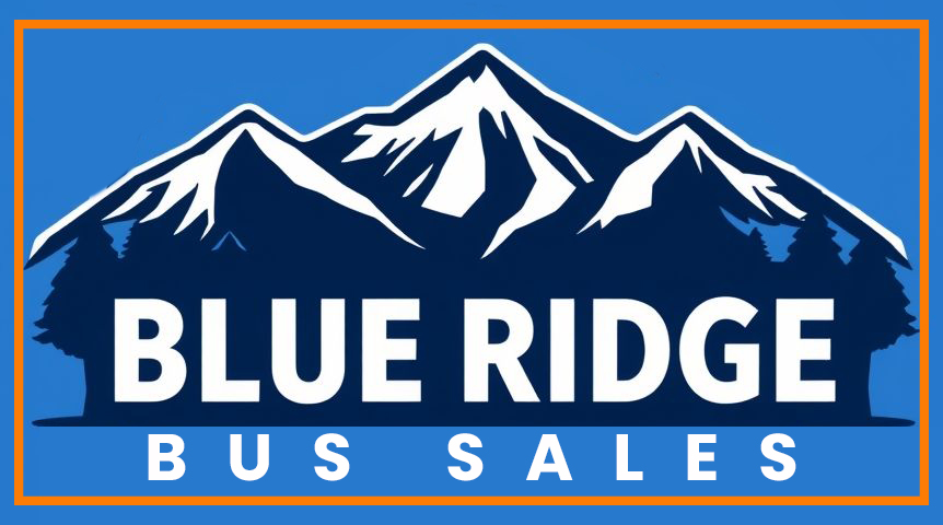 Logo Design by amnk.info for Blue Ridge Bus Sales, Inc. | Design #34658350