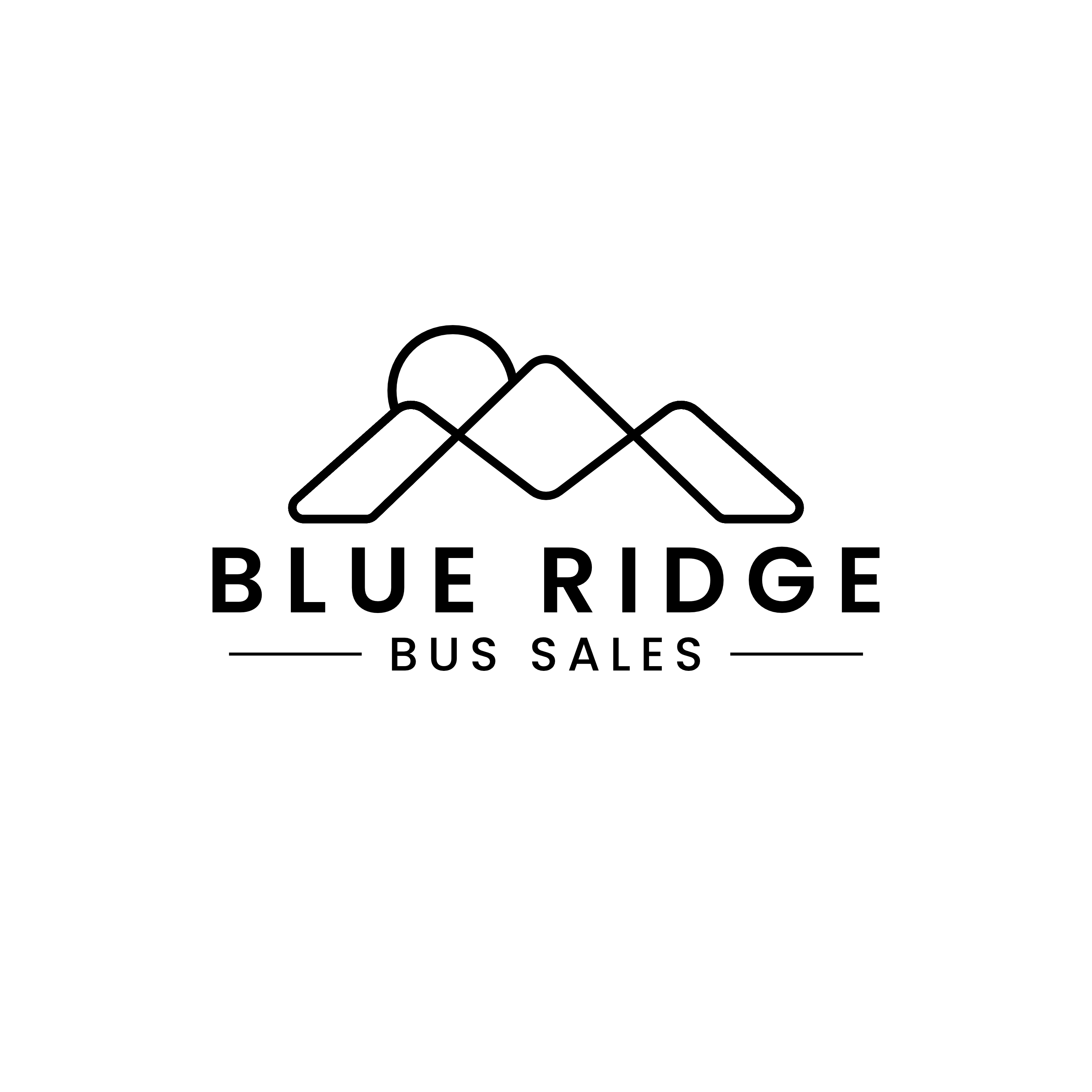 Logo Design by Vectique for Blue Ridge Bus Sales, Inc. | Design #34652812