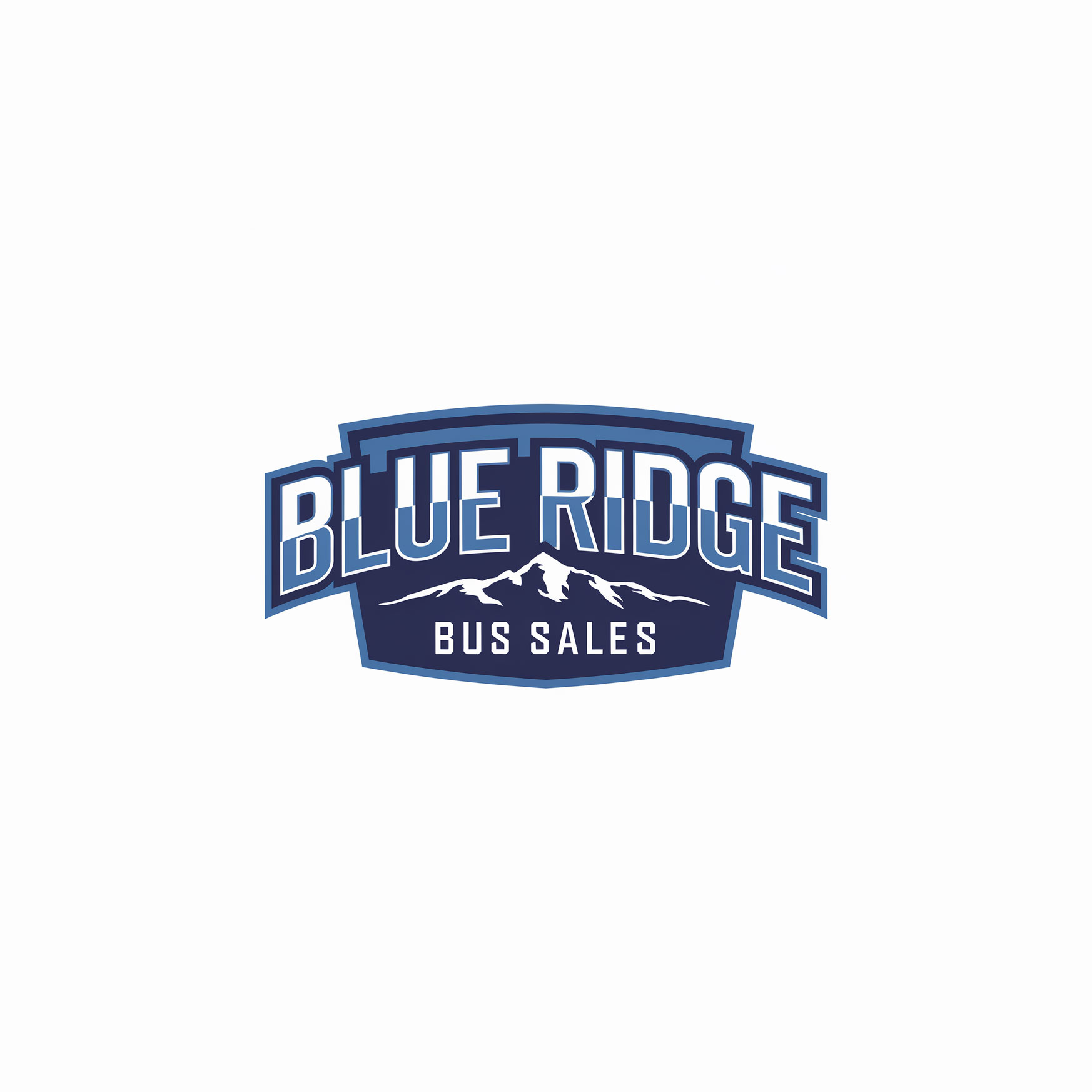 Logo Design by KING JM for Blue Ridge Bus Sales, Inc. | Design #34652207