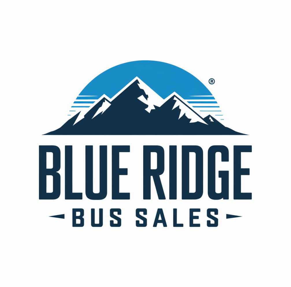 Logo-Design von KING JM für Blue Ridge Bus Sales, Inc. | Design #34658817