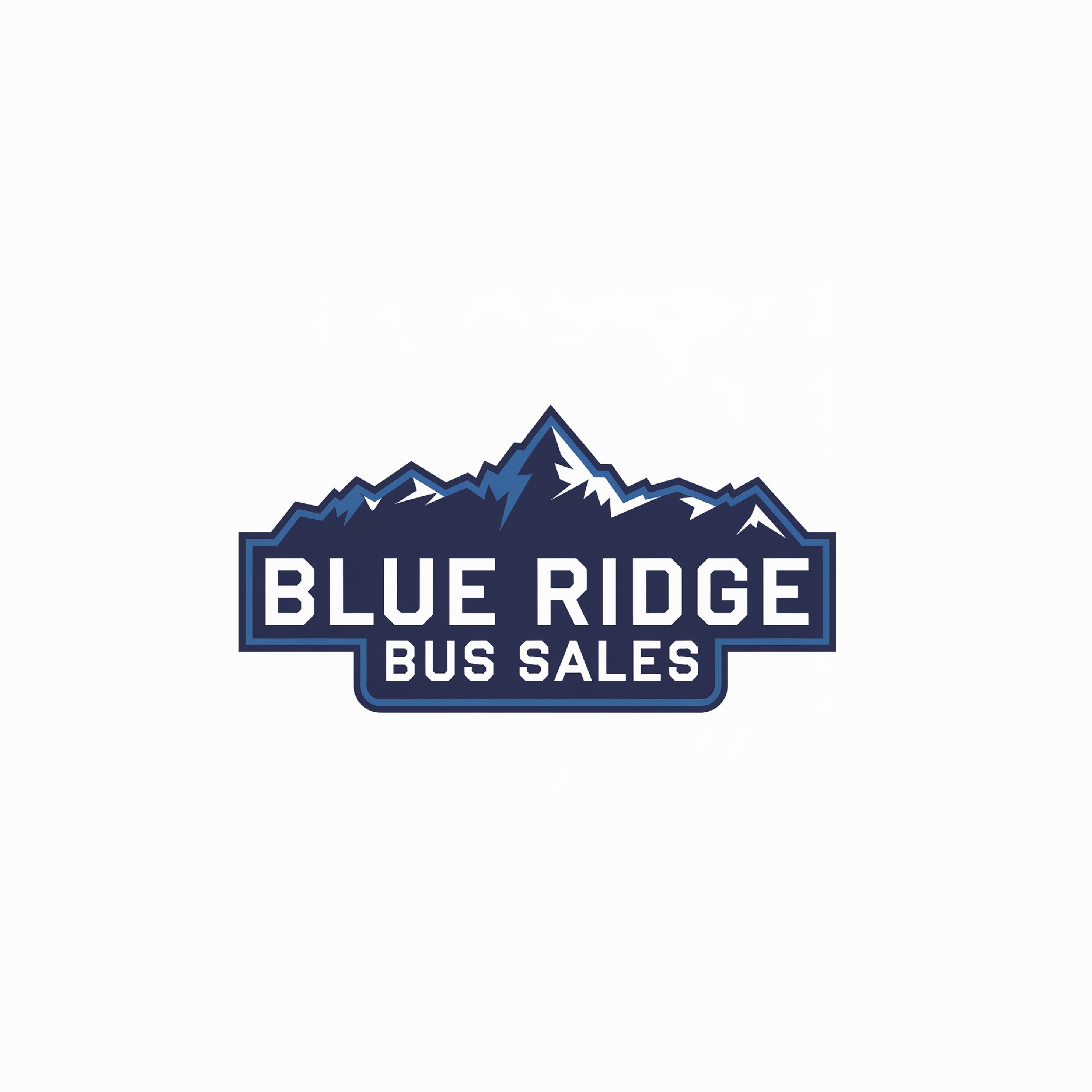 Logo Design by Shariqology for Blue Ridge Bus Sales, Inc. | Design #34649583