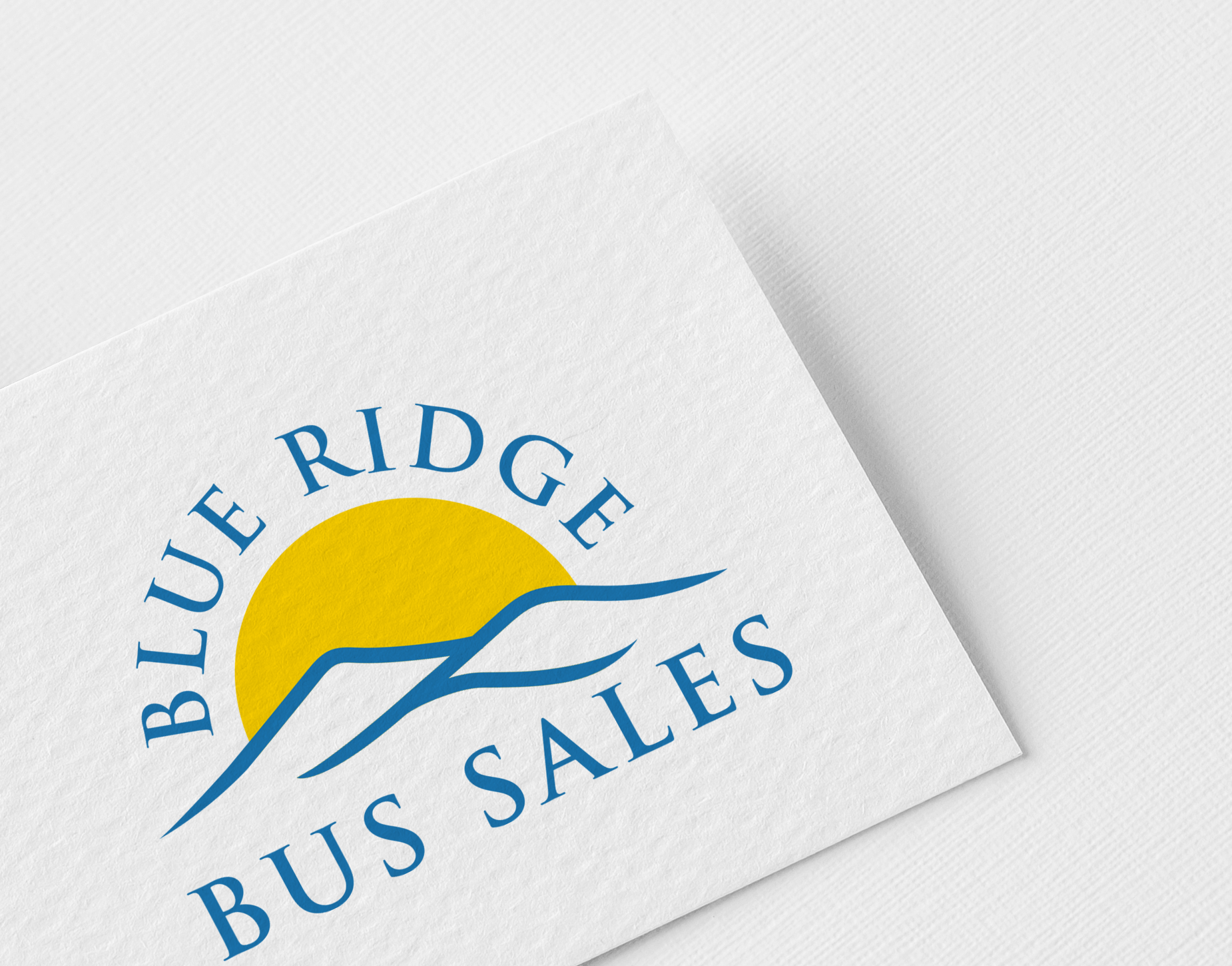 Diseño de Logo por Innovative Graphix para Blue Ridge Bus Sales, Inc. | Diseño #34651450