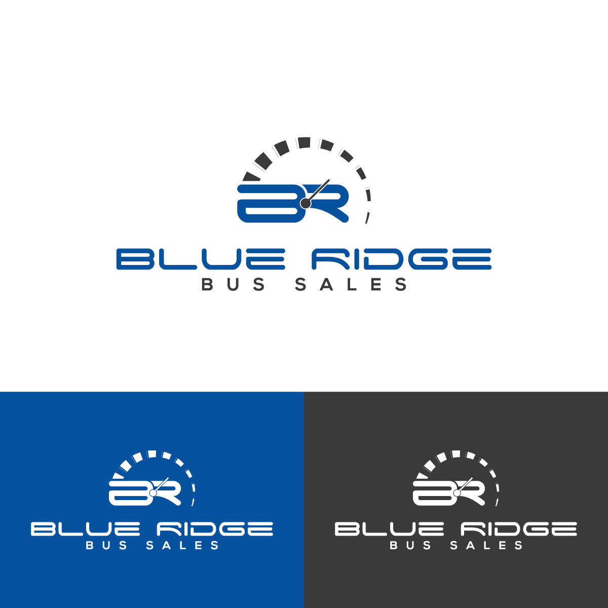 Logo Design by Shahriar H for Blue Ridge Bus Sales, Inc. | Design #34649299