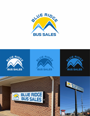 Diseño de Logo por 1206studio para Blue Ridge Bus Sales, Inc. | Diseño #34648838