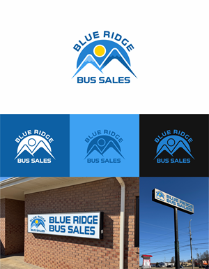 Logo-Design von 1206studio für Blue Ridge Bus Sales, Inc. | Design: #34648850
