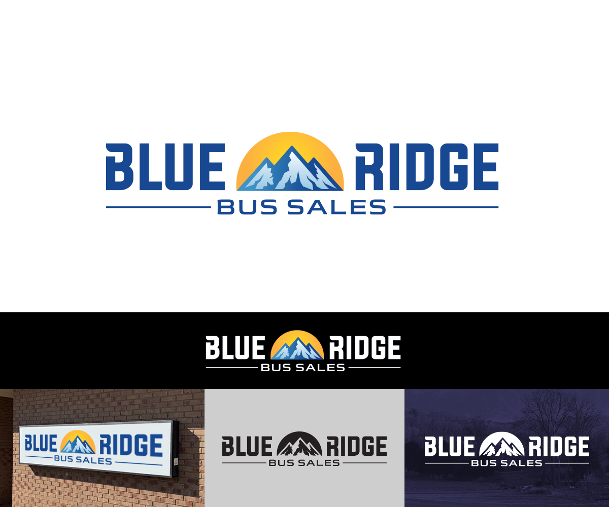 Logo-Design von Alf Mozara für Blue Ridge Bus Sales, Inc. | Design #34649822