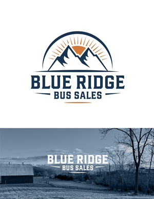 Logo Design by apik. for Blue Ridge Bus Sales, Inc. | Design: #34648801