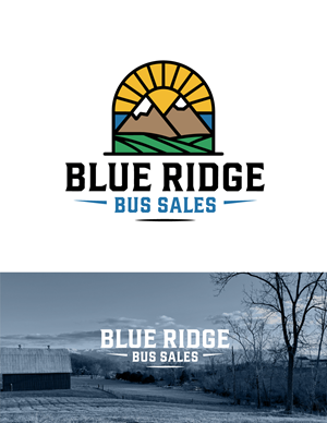 Logo Design by apik. for Blue Ridge Bus Sales, Inc. | Design: #34649529