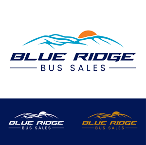 Logo-Design von John Mark Arts für Blue Ridge Bus Sales, Inc. | Design: #34661375
