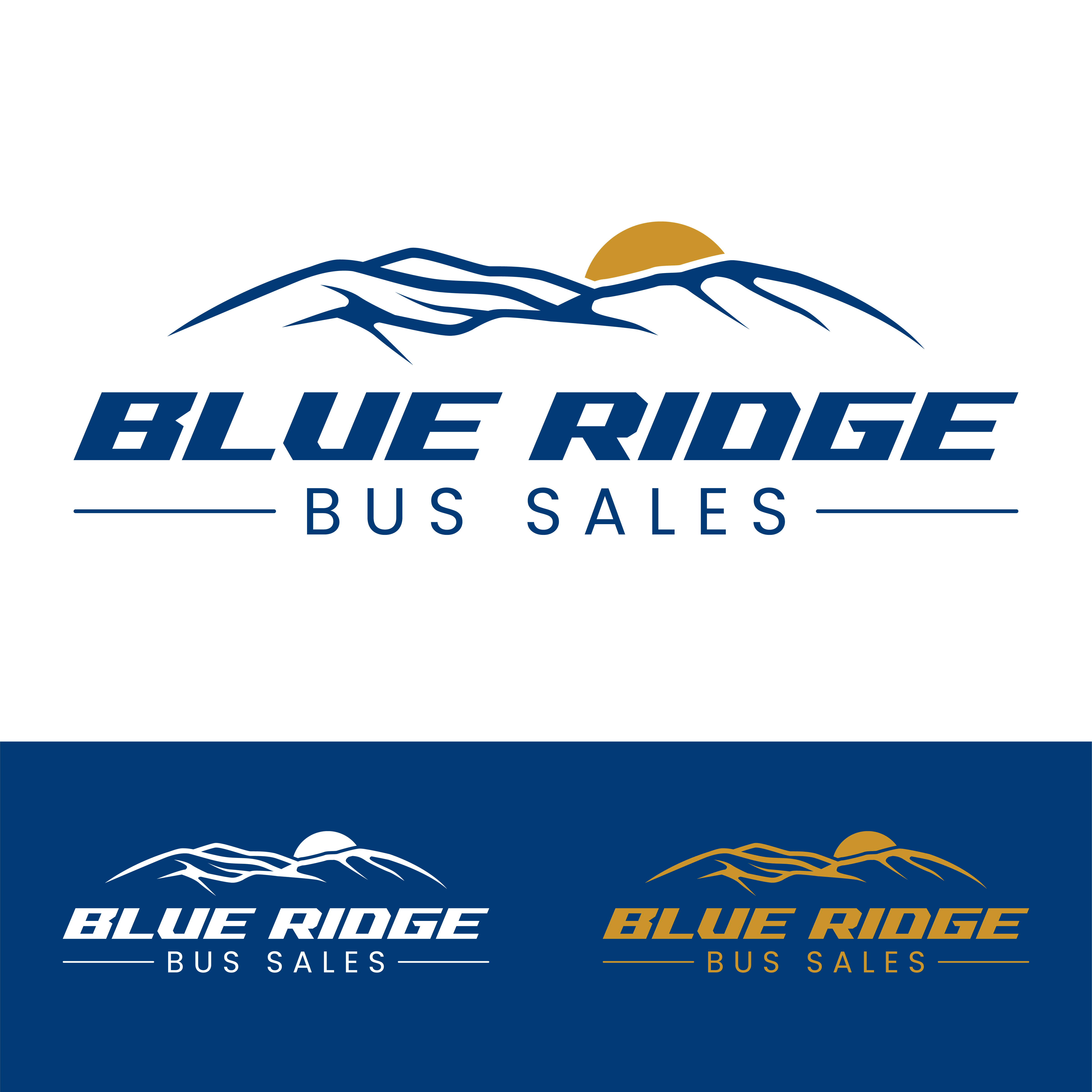 Design de Logo par John Mark Arts pour Blue Ridge Bus Sales, Inc. | Design #34661385
