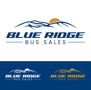 Logo Design by John Mark Arts for Blue Ridge Bus Sales, Inc. | Design: #34661385