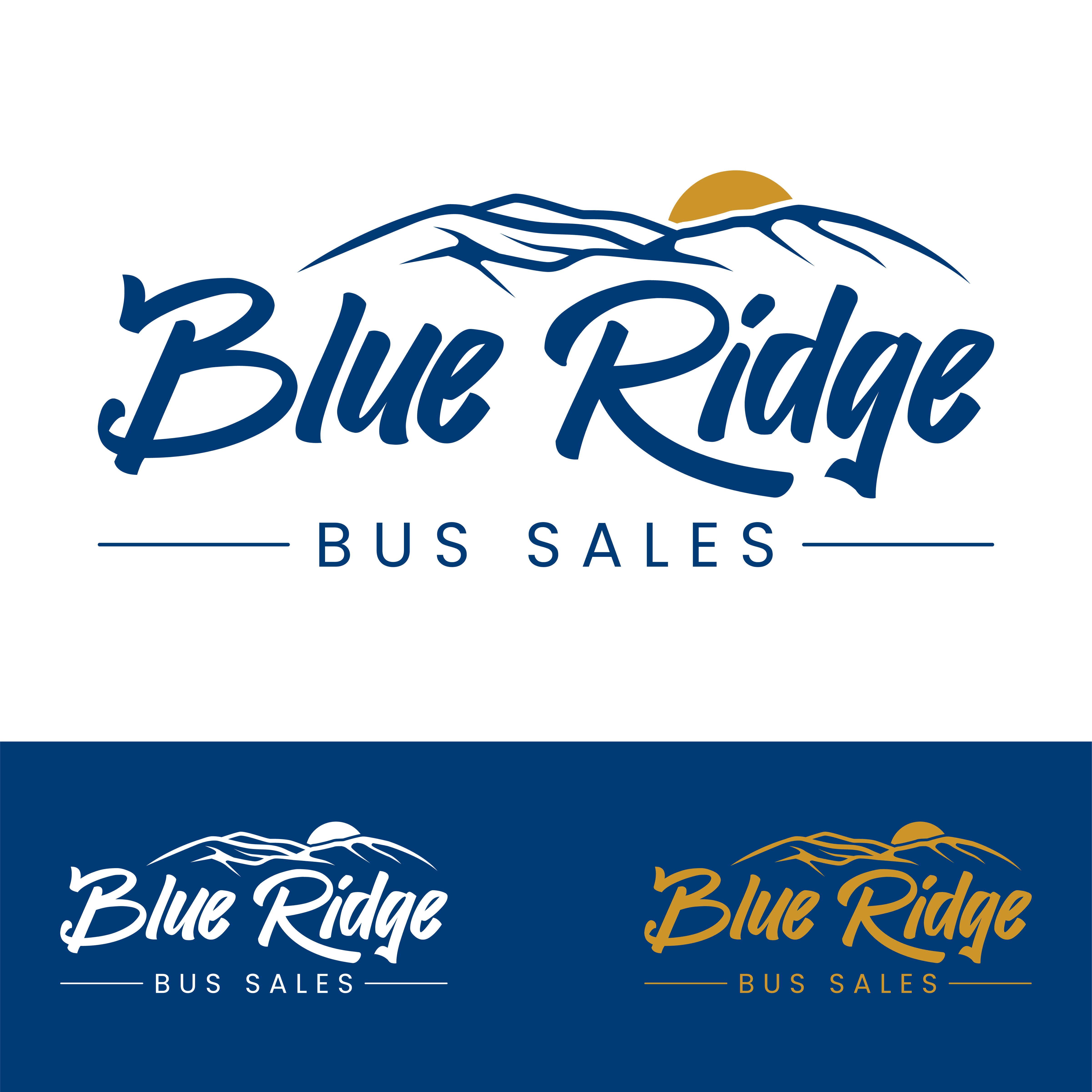 Design de Logo par John Mark Arts pour Blue Ridge Bus Sales, Inc. | Design #34661386